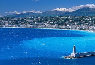 Cidades da Costa Azul da França