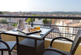 Vista do Aquabella Hotel & Spa em Aix