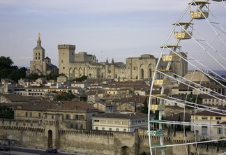 Roda gigante em Avignon
