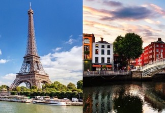Paris e Dublin