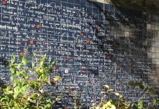 Muro do Eu Te Amo em Paris