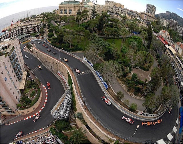 Ruas de Fórmula 1 em Mônaco