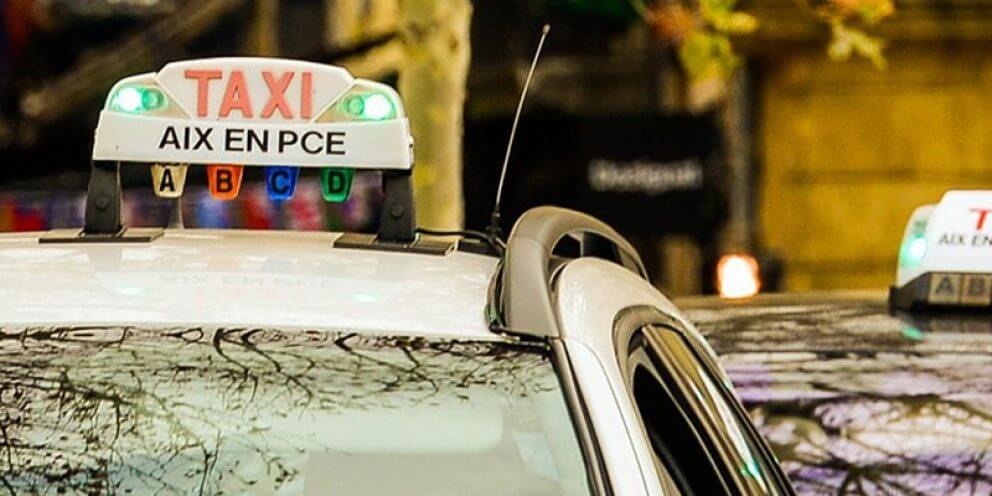 Táxi em Aix