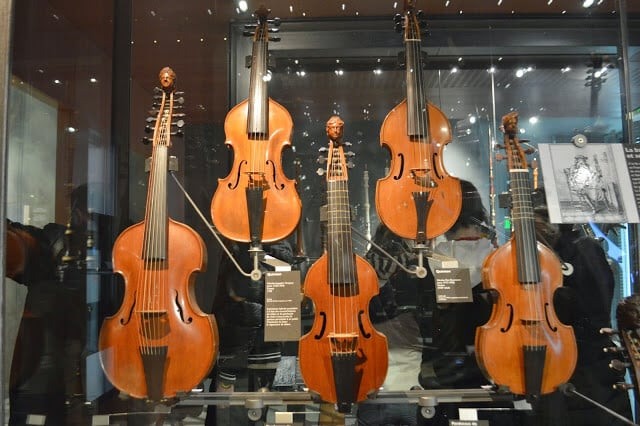 Instrumentos Museu Cidade da Música em Paris