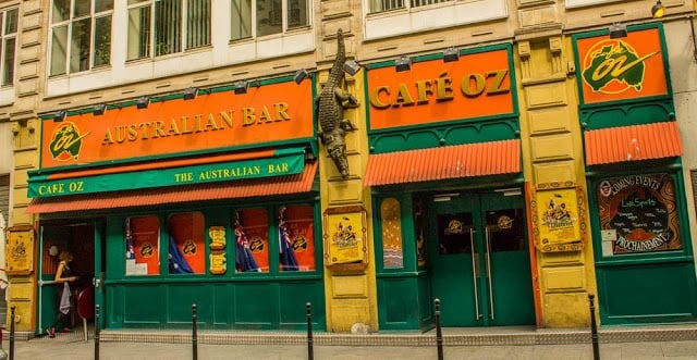 Cervejaria Café Oz em Les Halles em Paris