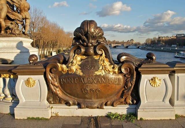 Arte Nova da Ponte Alexandre III