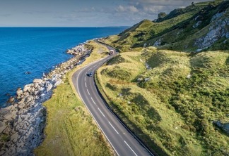 Estrada entre França e Irlanda