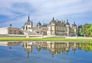 Castelo Chantilly na França