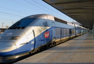 Viagem de trem de Paris a Aix