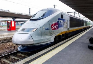 Viagem de trem de Paris a Lille