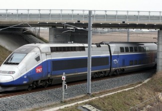 Viagem de trem de Paris a Estrasburgo