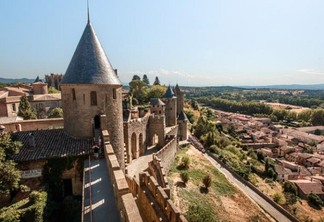 Carcassonne no Verão