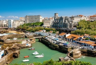 Vista do Porto de Biarritz