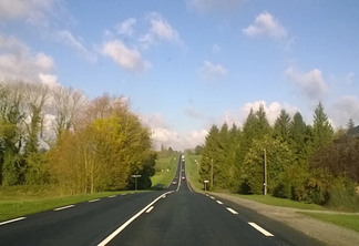 Estrada entre França e Luxemburgo