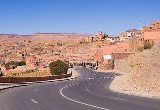 Estrada no Marrocos