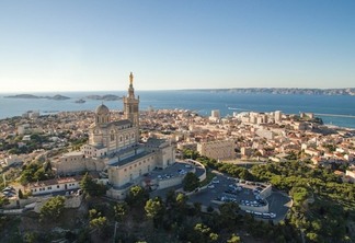 Vista da cidade de Marselha