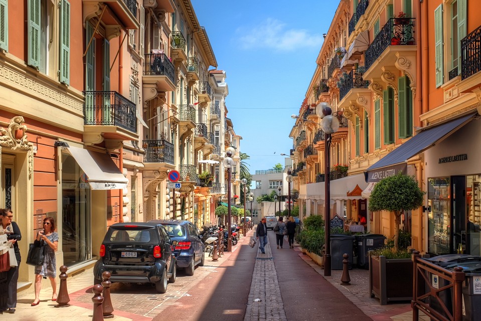 Ruas de Monaco-Ville