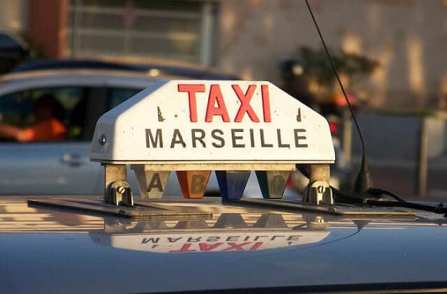 Taxi em Marselha