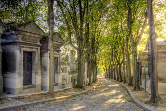 Cemitério Père Lachaise em Paris