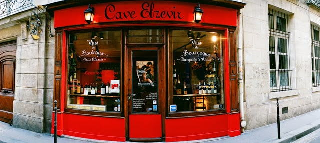 Loja Cave Elzevir em Paris