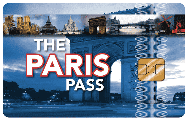 Cartão do Paris Pass 