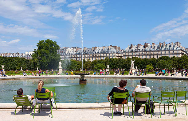 Jardin Des Tuileries em Paris