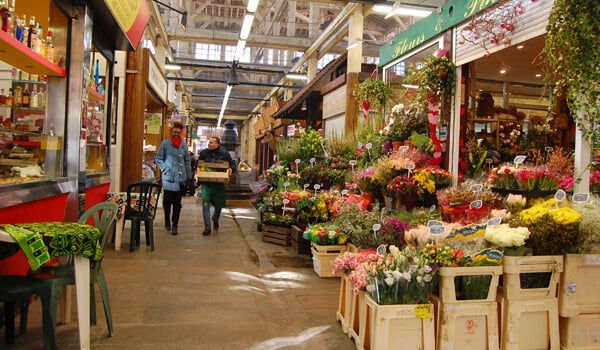 Mercado d'Aligre em Paris