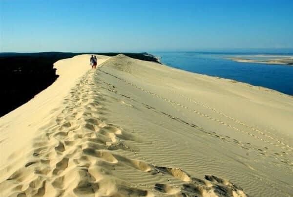 Caminhada nas Dunes de Pilat na França