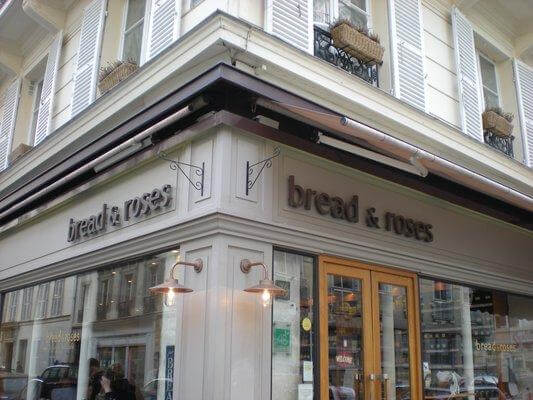 Restaurante Bread and Roses na Champs-Élysées