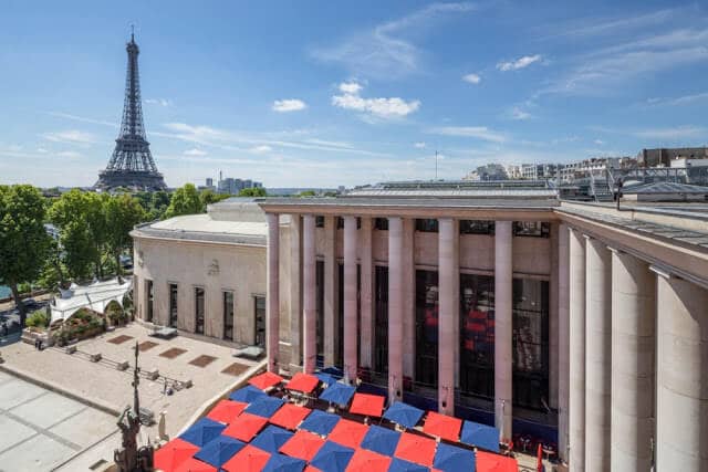 Exterior do Palais de Tokyo em Paris