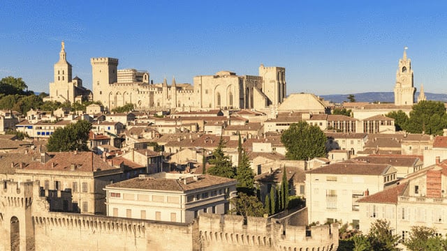 Cidade de Avignon na França