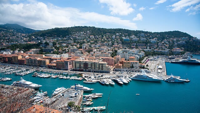 Vista do Porto de Nice