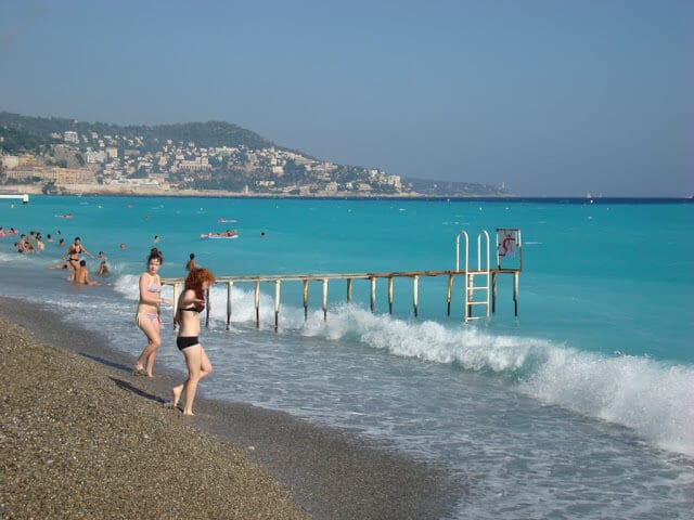 Praia Blue Beach em Nice