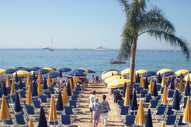 Praia Plage Macé em Cannes