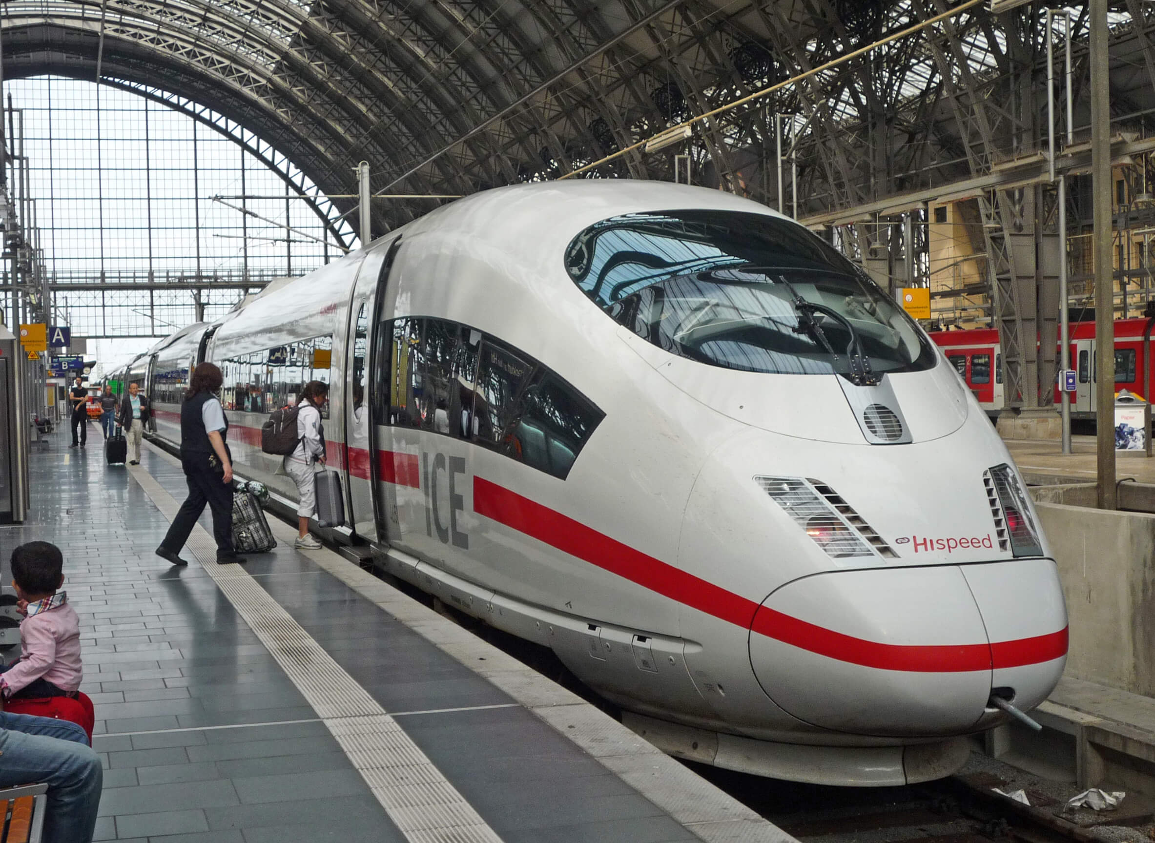 Trem de Paris para Munique
