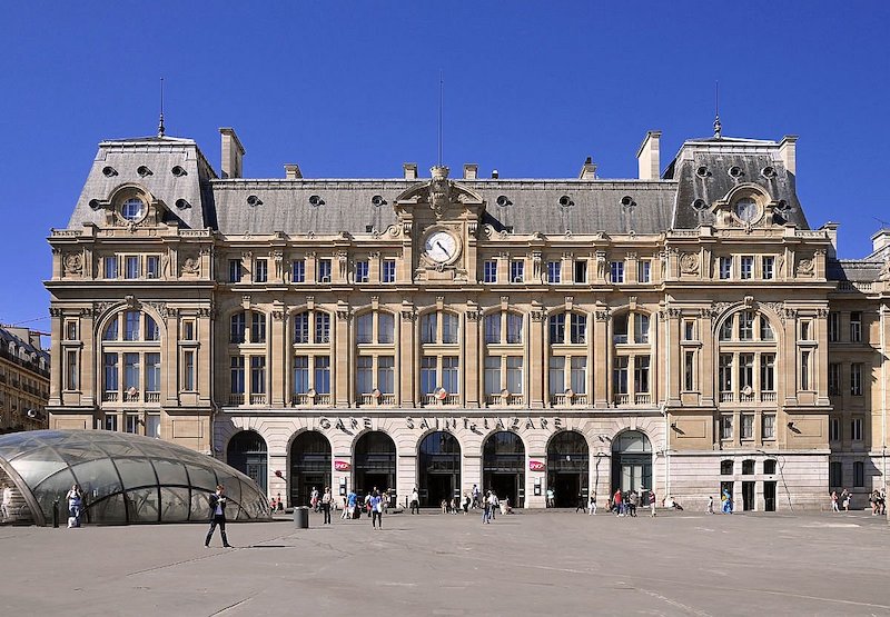 Gare Saint-Lazare em Paris