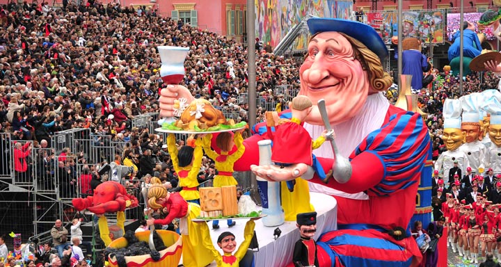Desfile de Carnaval em Nice