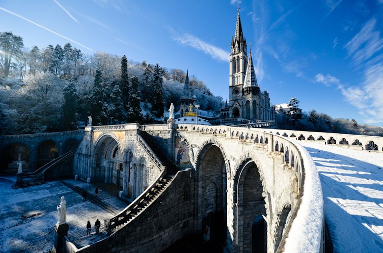 Inverno em Lourdes