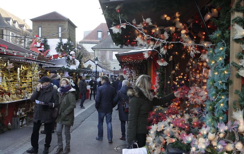 Mercado de Natal em Versalhes