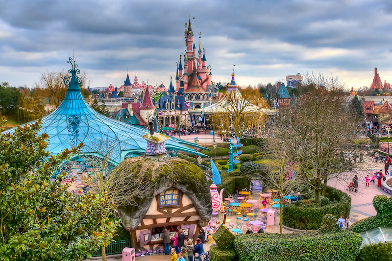 Área do parque Disneyland Paris
