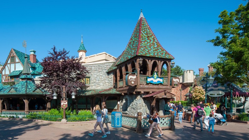 Peter Pan's Flight no parque Disneyland Paris