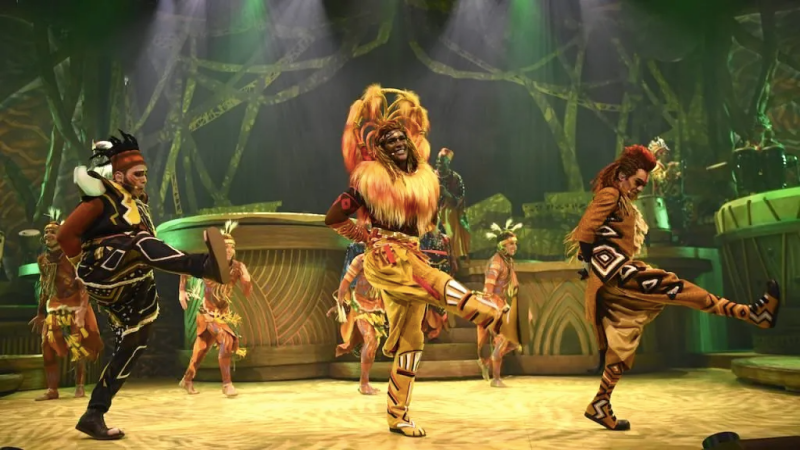 The Lion King: Rhythms of the Pride Lands no parque Disneyland Paris
