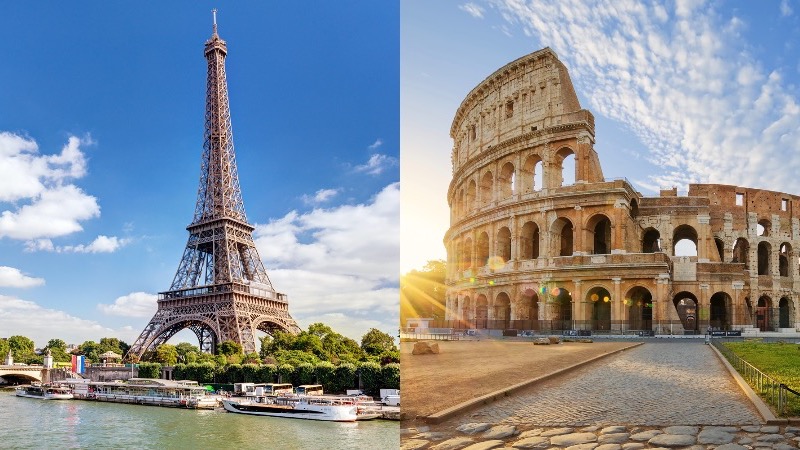 Paris e Roma