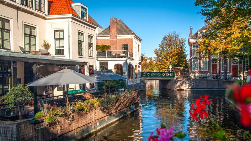 Canal de Haia na Holanda