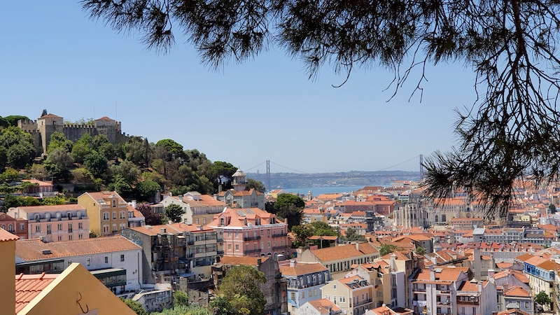 Paisagem em Lisboa
