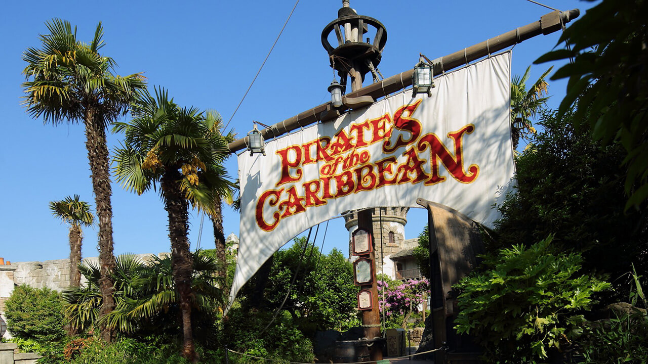 Pirates of the Caribbean no parque Disneyland Paris