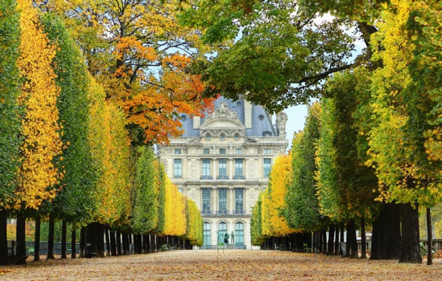 Jardim das Tulherias em Paris