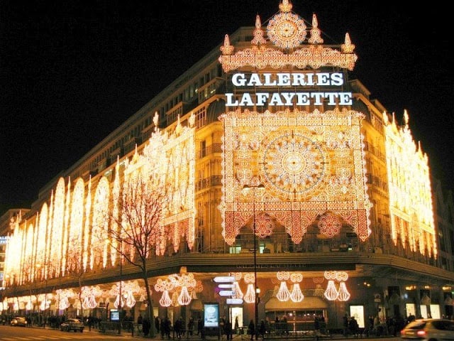 Galerias Lafayette em Paris