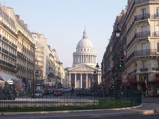 Vista do Quartier Latin em Paris