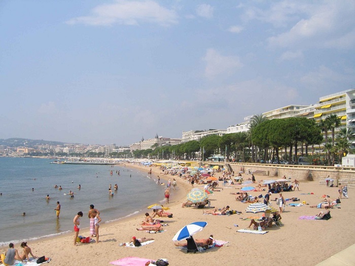 Praia Plage Macé em Cannes